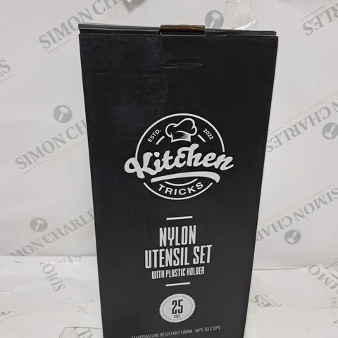 KITCHEN TRICKS KITCHEN UTENSILS SET - NON-STICK HEAT RESISTANT (25 PIECES)