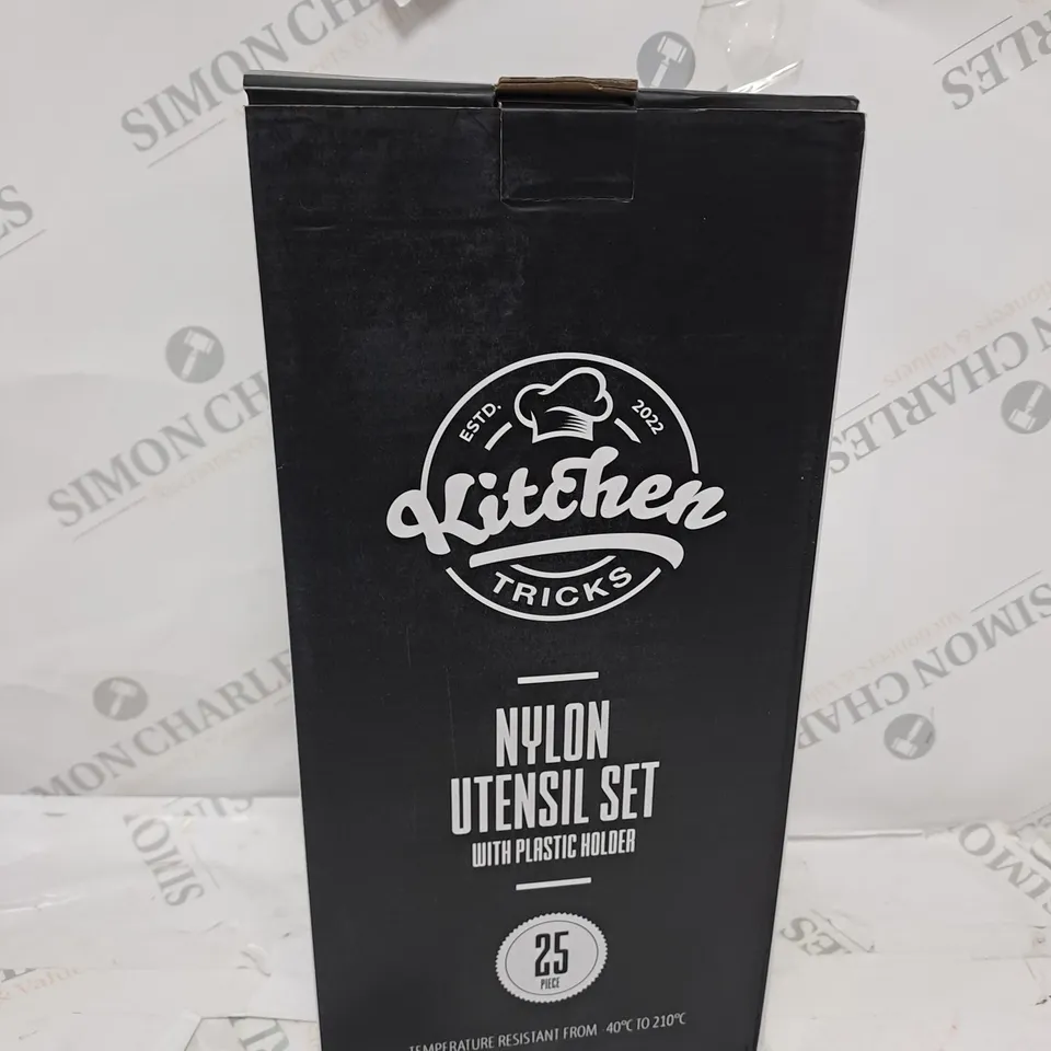 KITCHEN TRICKS KITCHEN UTENSILS SET - NON-STICK HEAT RESISTANT (25 PIECES)