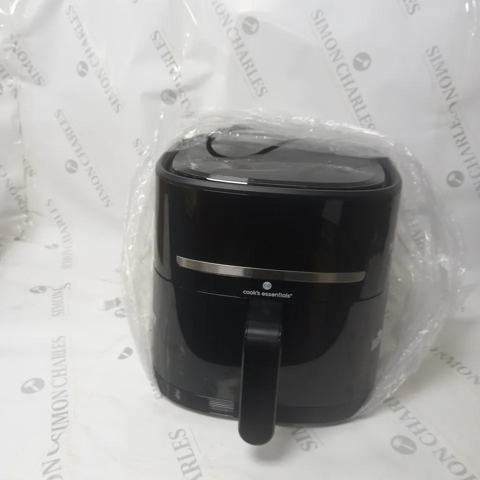 COOK'S ESSENTIALS 4L AIR FRYER IN BLACK