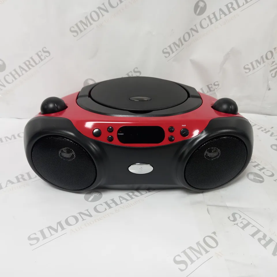 BOXED ASDA TECH BLUETOOTH CD BOOMBOX 