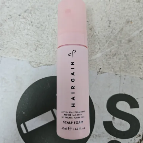 HAIRGAIN SCALP FOAM β 50 ML, PINK BOTTLE