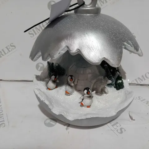 SANTA EXPRESS CHRISTMAS DETAILED BAUBLE DECORATION