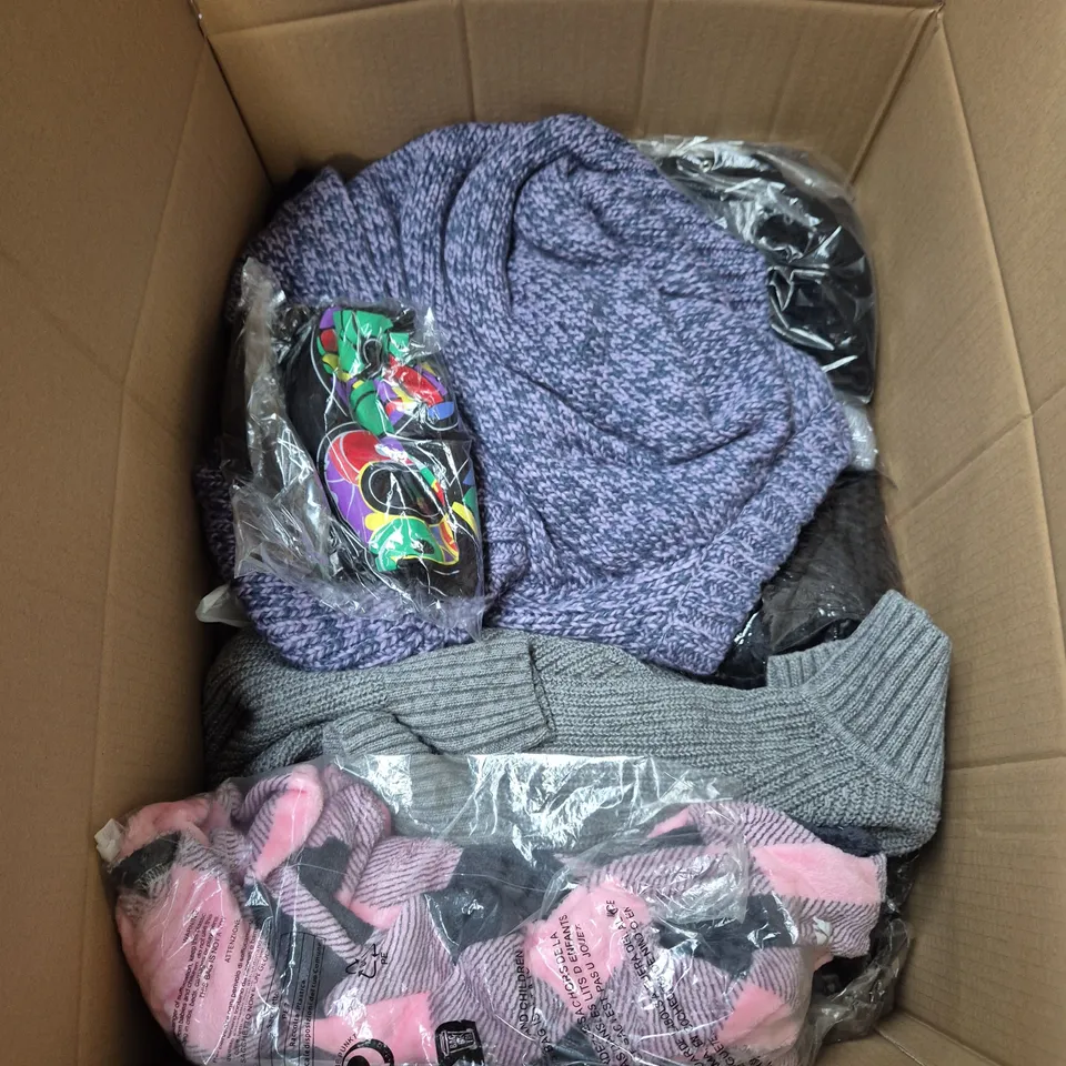 APPROXIMATELY 25 ASSORTED CLOTHING AND FASHION PRODUCTS IN VARIOUS STYLES AND SIZES - COLLECTION ONLY