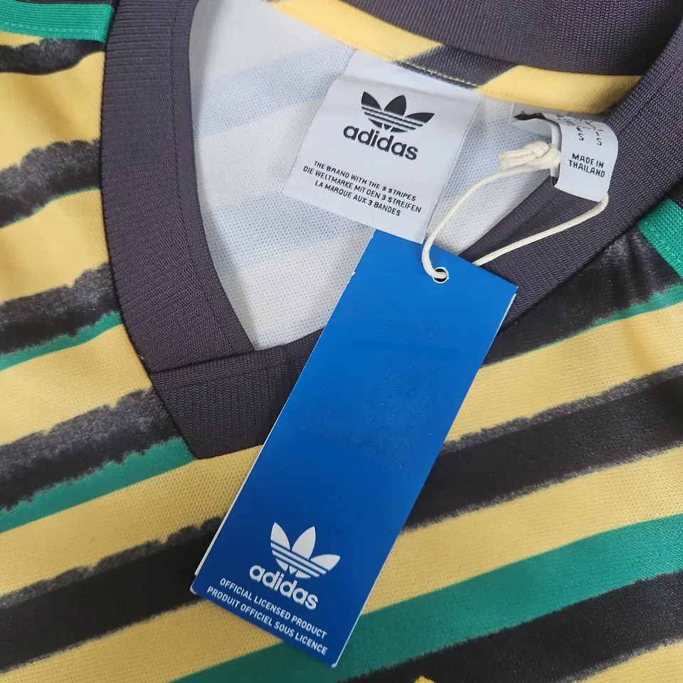 ADIDAS ORIGINALS JAMAICA TREFOIL JERSEY - UK SMALL