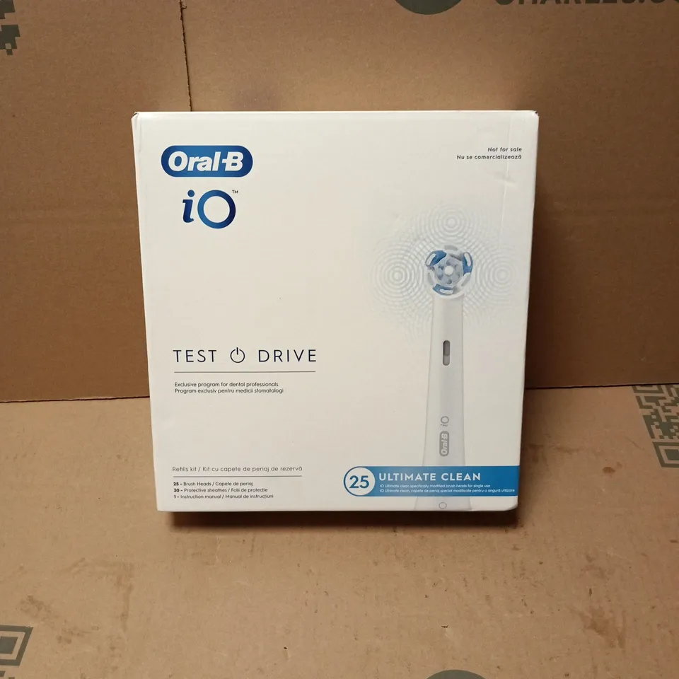 ORAL-B IO TEST DRIVE KIT – 25 BRUSH HEADS
