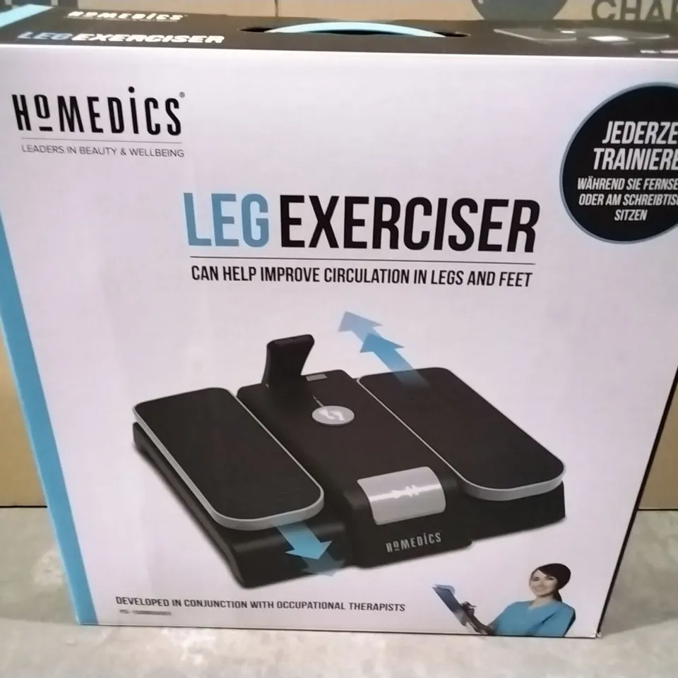 BOXED AS NEW HOMEDICS LEG EXERCISER 