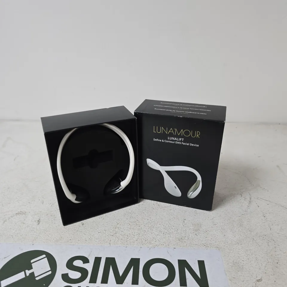 LUNAMOUR LUNALIFT DEFINE & CONTOUR EMS FACIAL DEVICE – BOXED