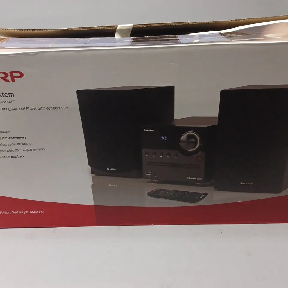 SHARP HI-FI MICRO SYSTEM