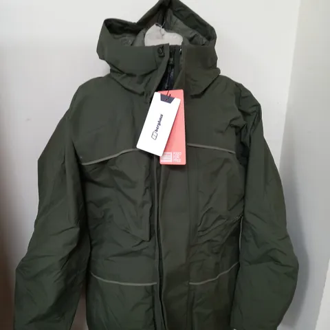 BERGHAUS ZIPPED PARKA COAT SIZE L