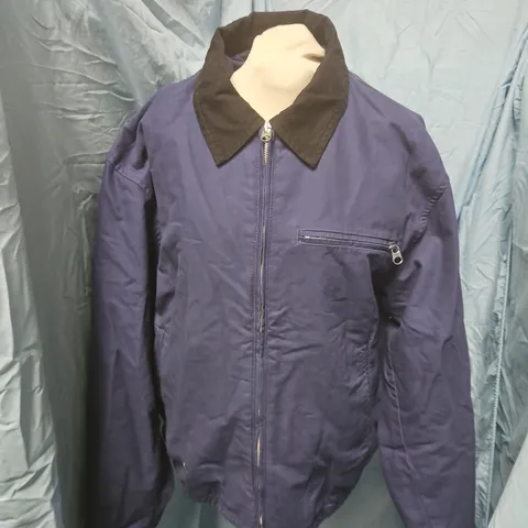 MEN'S NAVY WINDBREAKER JACKET – UK M (EU M; USA M; MEX 38)