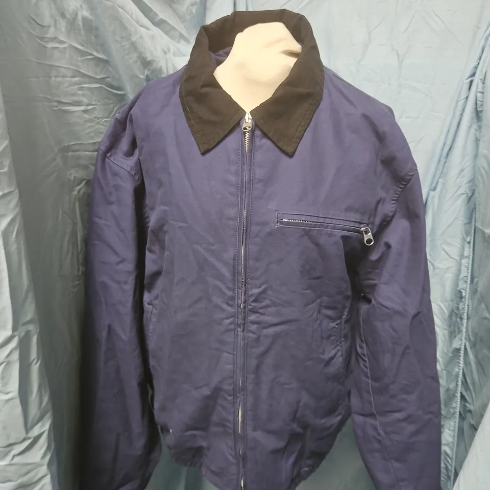MEN'S NAVY WINDBREAKER JACKET – UK M (EU M; USA M; MEX 38)