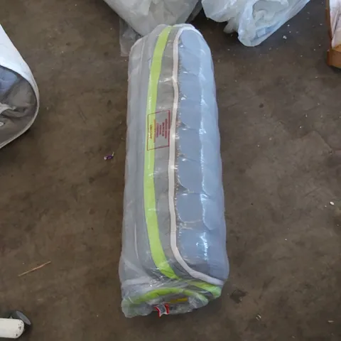 QUALITY ROLLED 3FT SINGLE HYBRID FIBRE FOAM OPEN COIL MATTRESS 