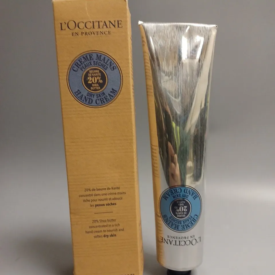 L'OCCITANE DRY SKIN HAND CREAM 20 SHEA BUTTER 200ML SUPER SIZE