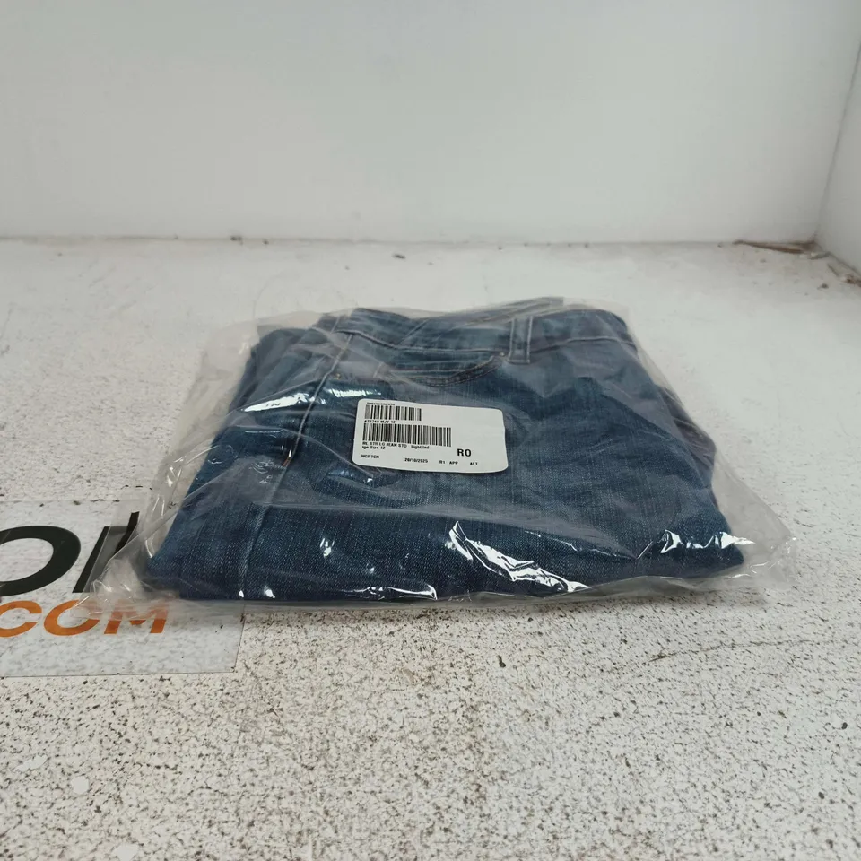RUTH LANGSFORD STRAIGHT LEG JEANS SIZE 12
