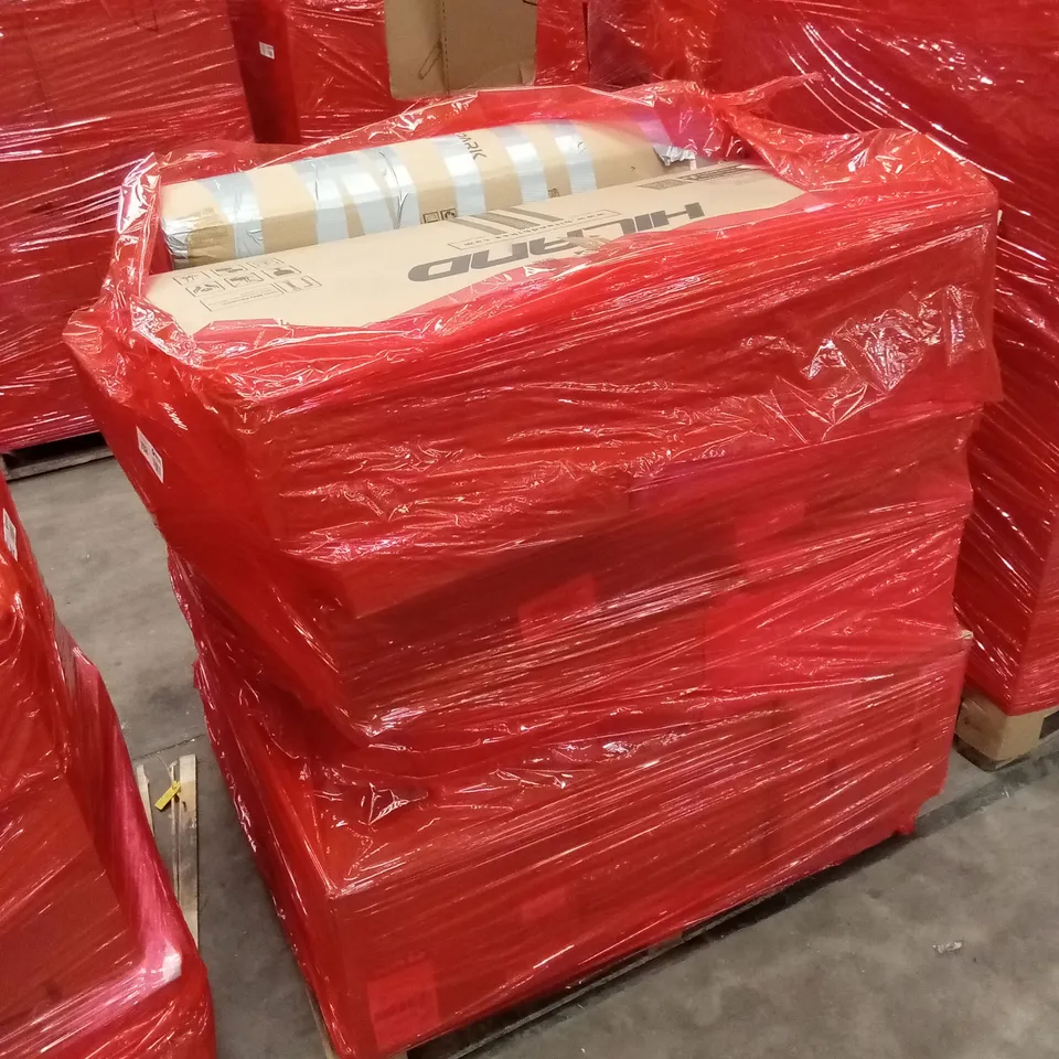 PALLET OF ASSORTED HOUSEHOLD GOODS AND PRODUCTS TO INCLUDE; BOXED FURNITURE ETC