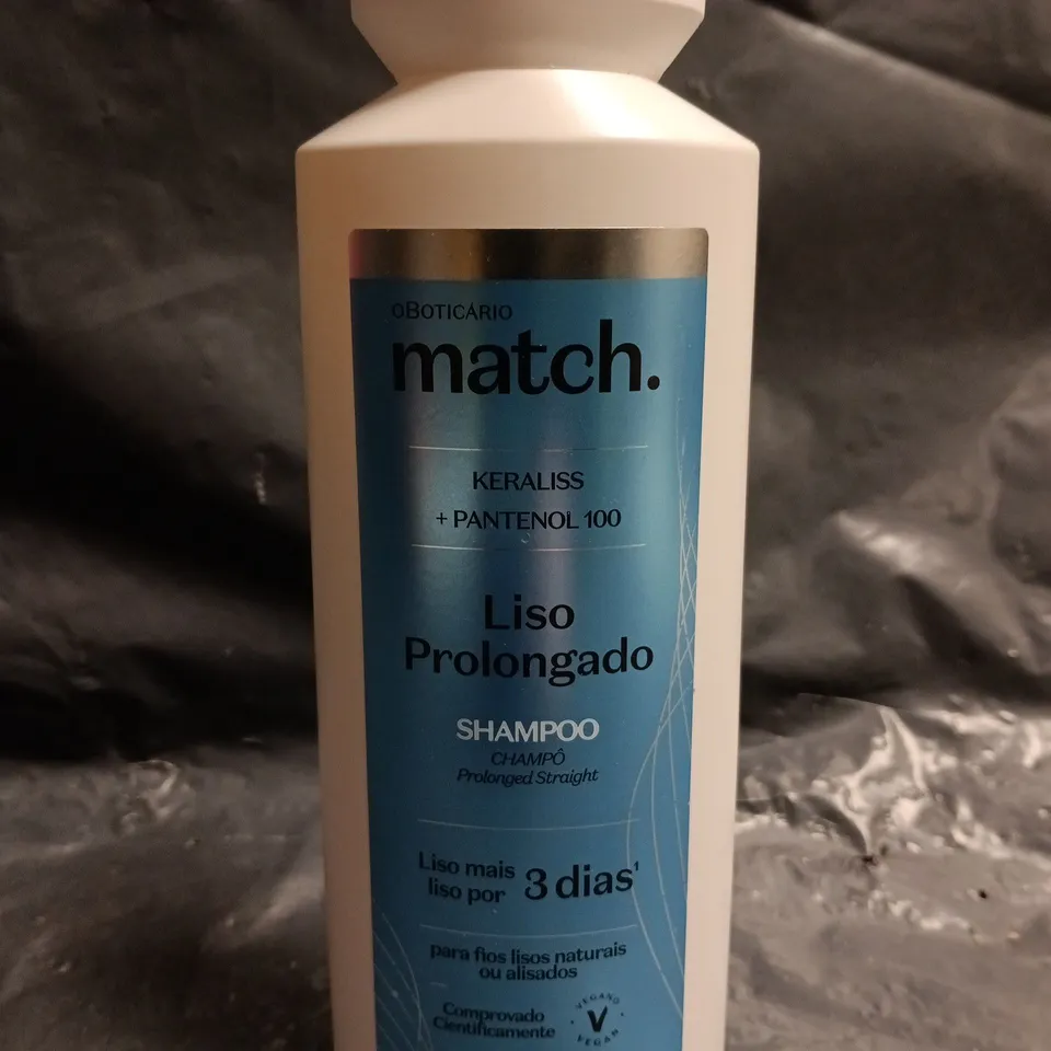  OBOTICÁRIO MATCH LISO PROLONGADO SHAMPOO (300ML)