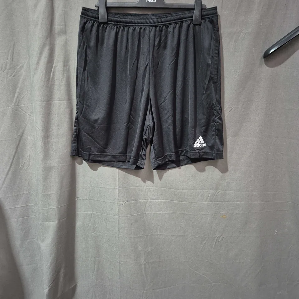 ADIDAS MEN'S BLACK SHORTS – XL