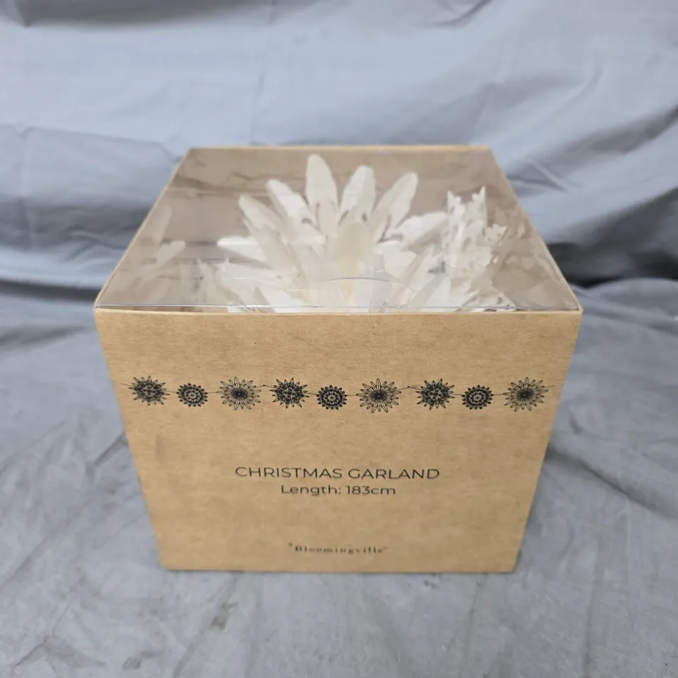 BLOOMINGVILLE CHRISTMAS GARLAND - 183CM