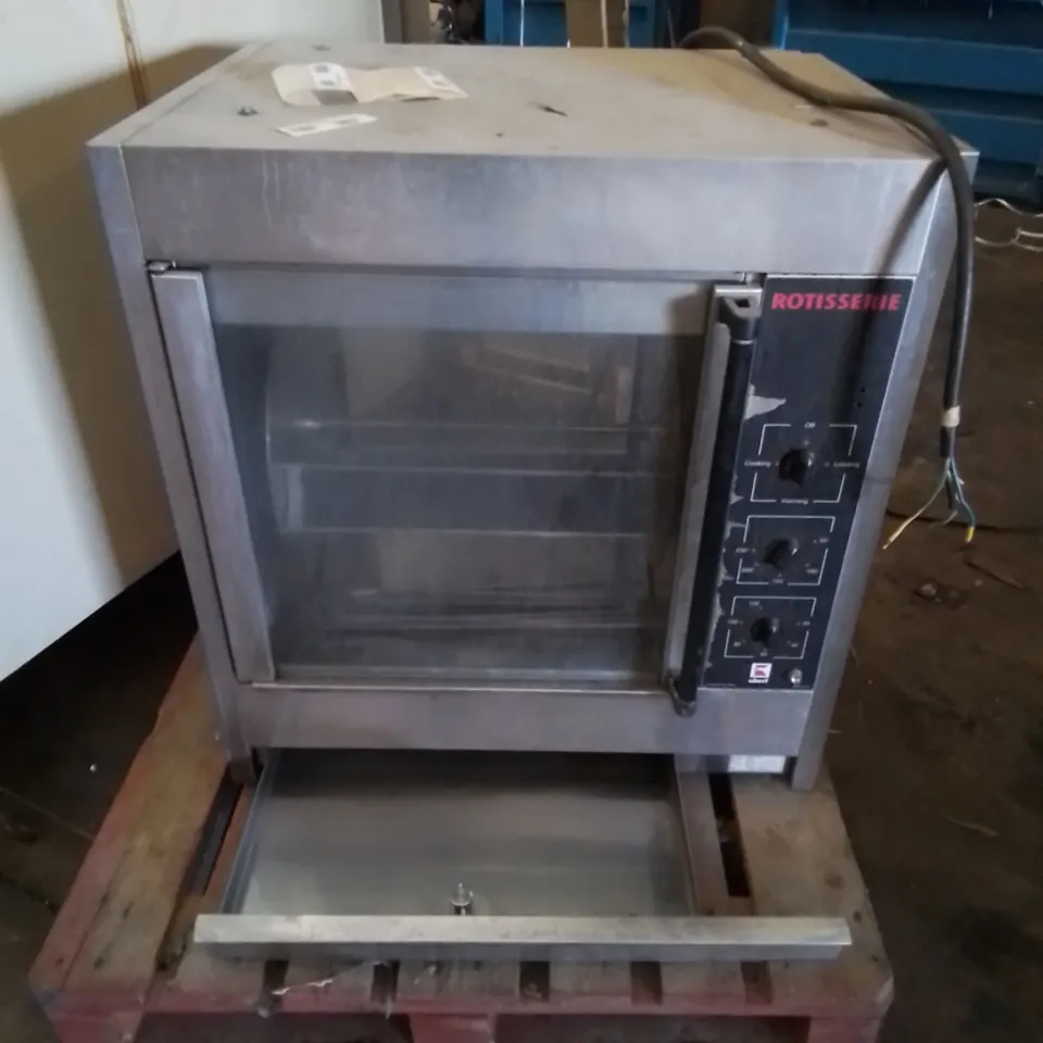 UBERT RT-306 ROTISSERIE OVEN 