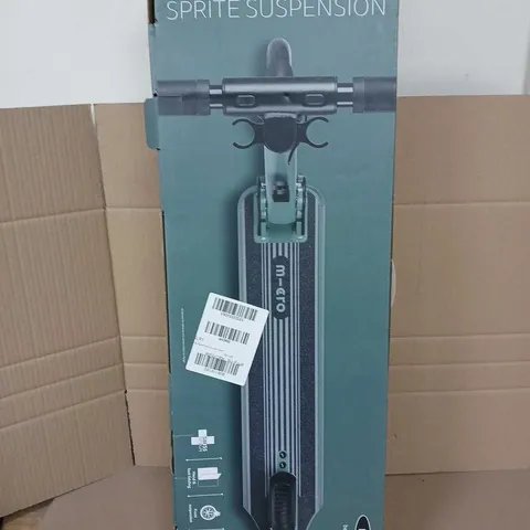 BOXED MICRO SPRITE SUSPENSION SCOOTER IN GREEN - COLLECTION ONLY