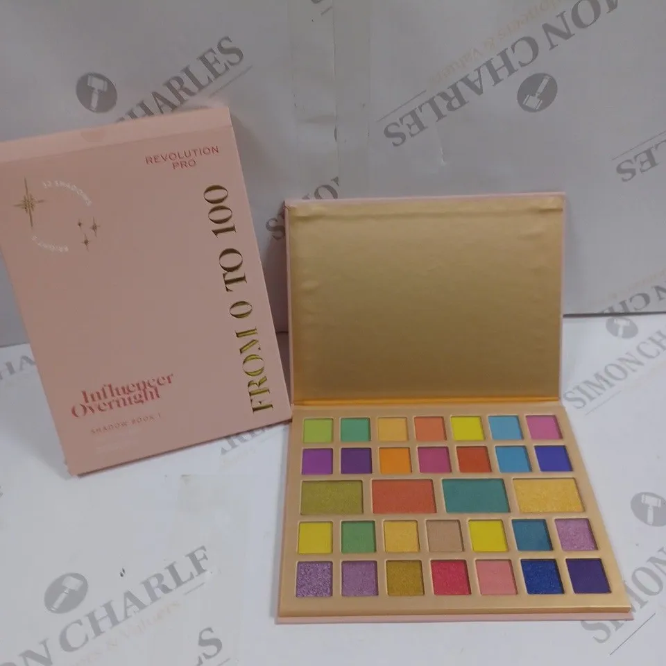 REVOLUTION PRO INFLUENCER OVERNIGHT SHADOW PALETTE 