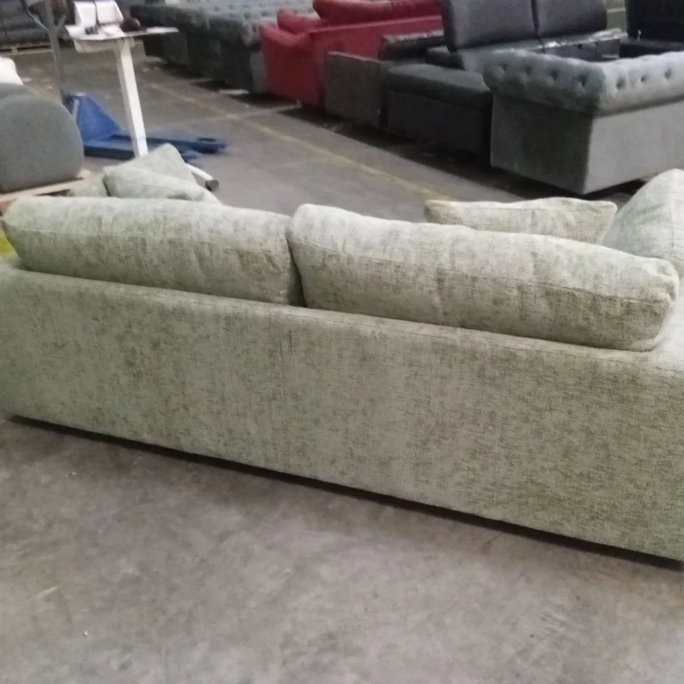 AVENA 4 SEATER FABRIC SOFA - SAGE RRP £999