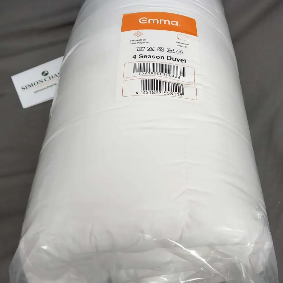 BAGGED EMMA 4 SEASON DUVET 200 X 200