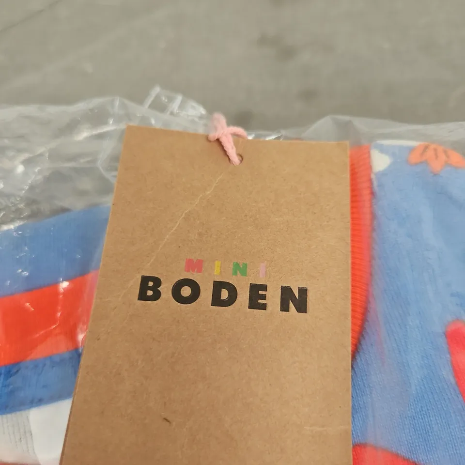 MINI BODEN SNUG GLOW-IN-THE-DARK PYJAMAS, UK SIZE 5Y, BLUE PENGUINS