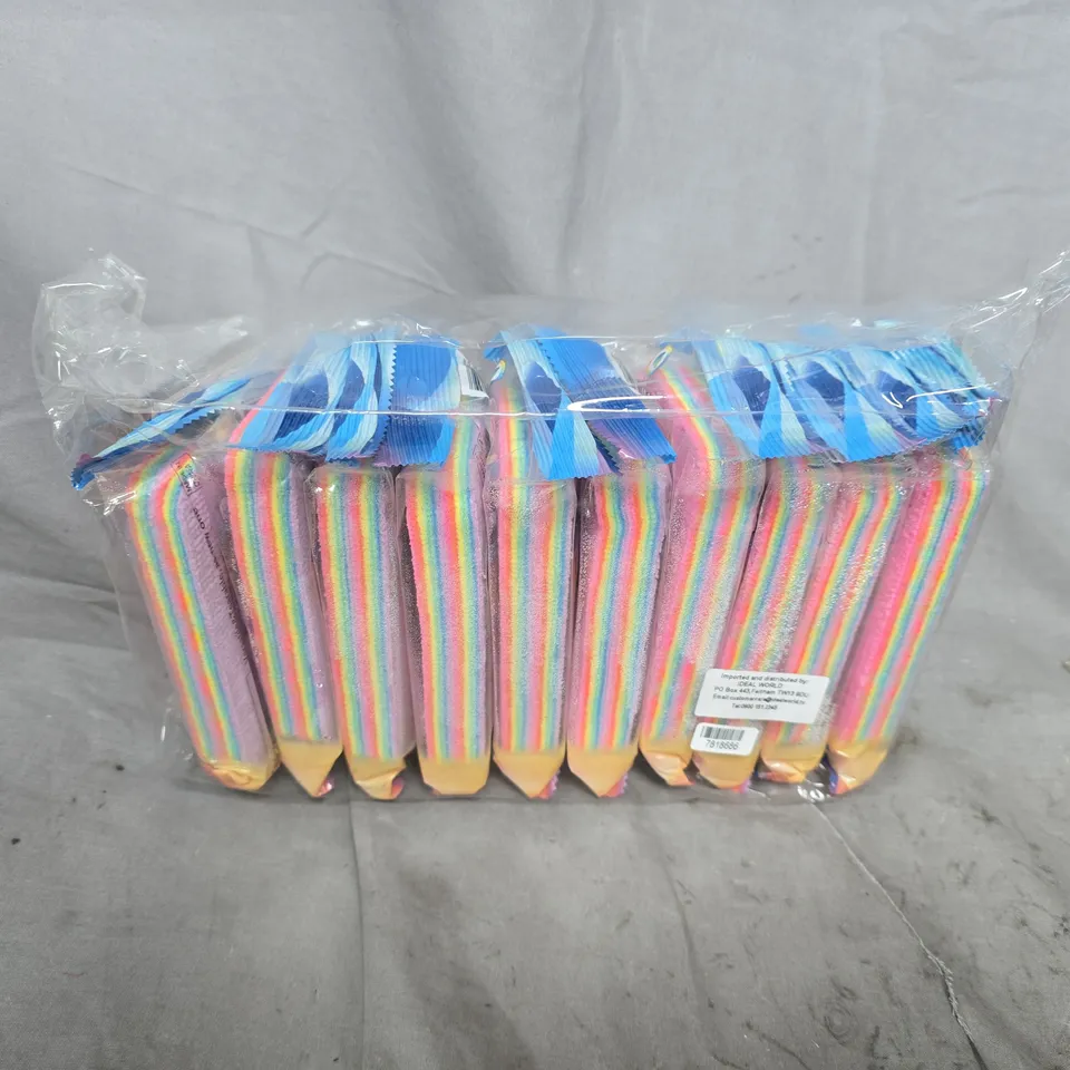 14 PACKS OF RAINBOW MULTILAYER RAGS (10 PER PACK)