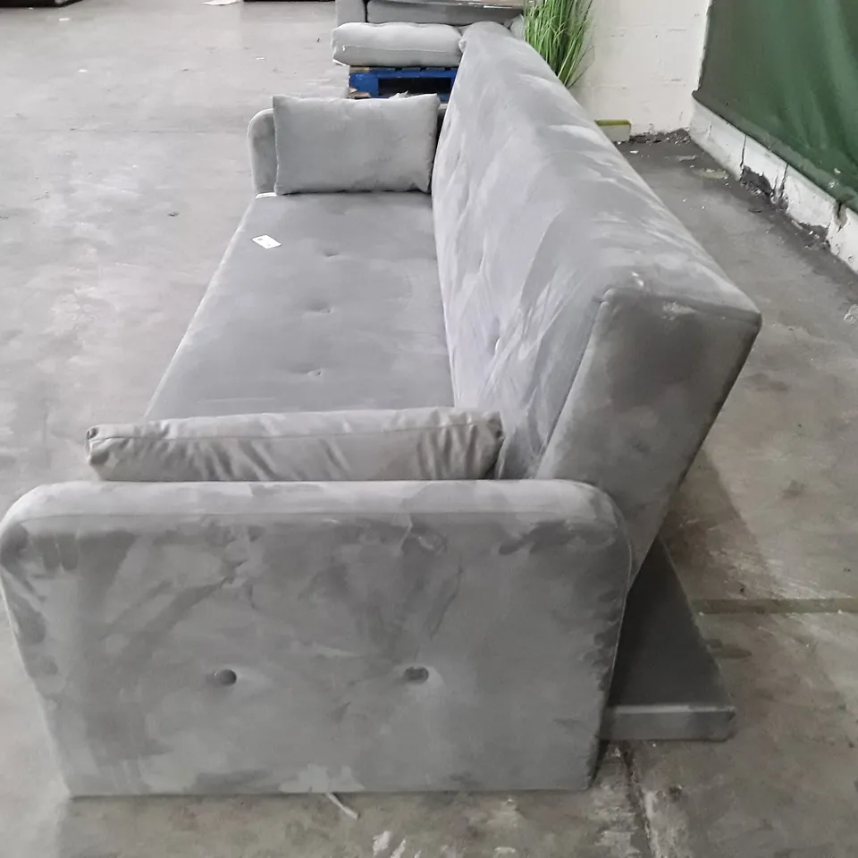 DESIGNER CLIC CLAC SOFA - GREY FABRIC