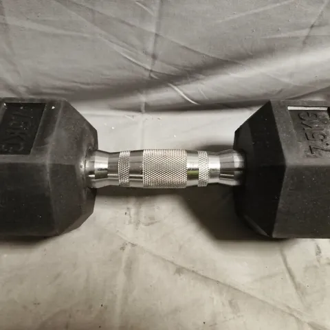 UNBRANDED 7.5KG HEXAGON DUMBBELL