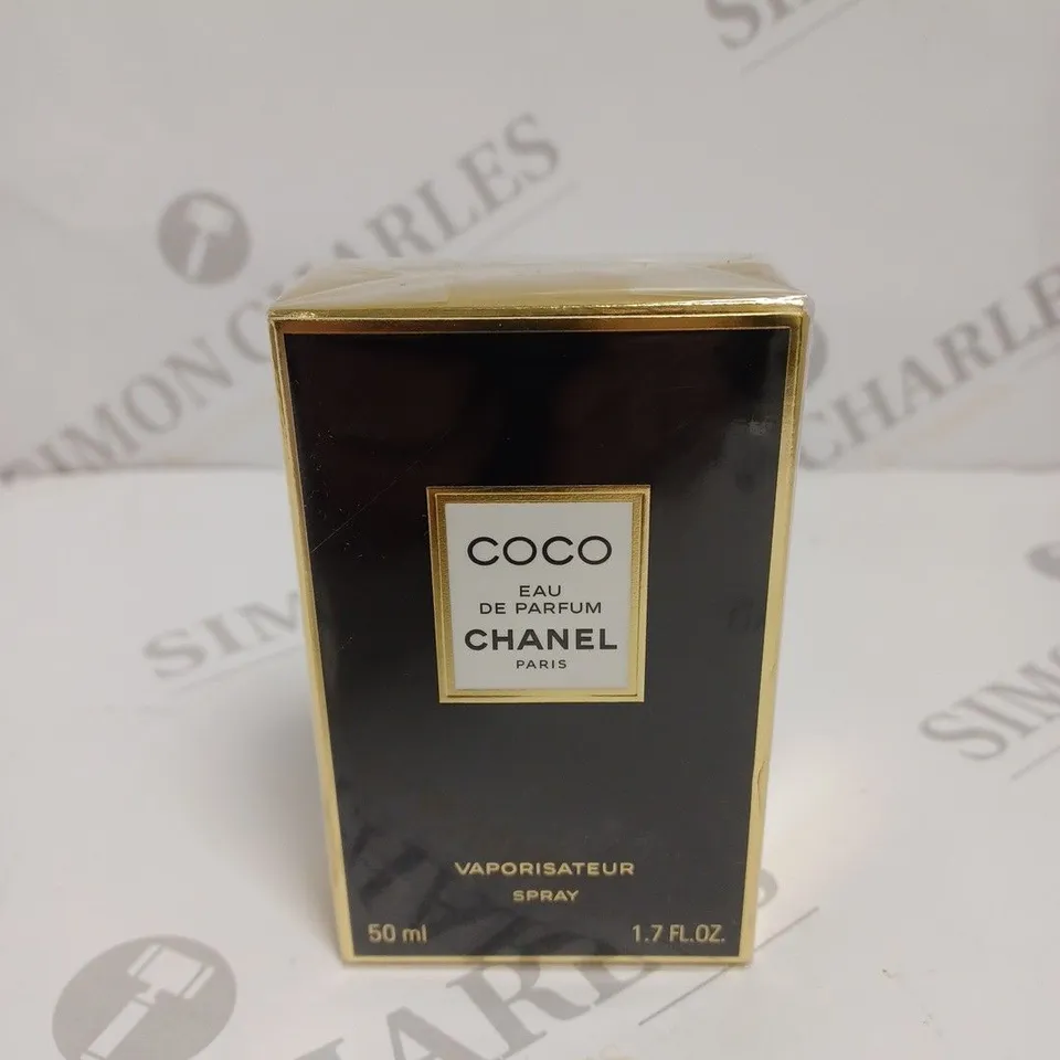 BOXED AND SEALED COCO CHANEL EAU DE PARFUM 50ML