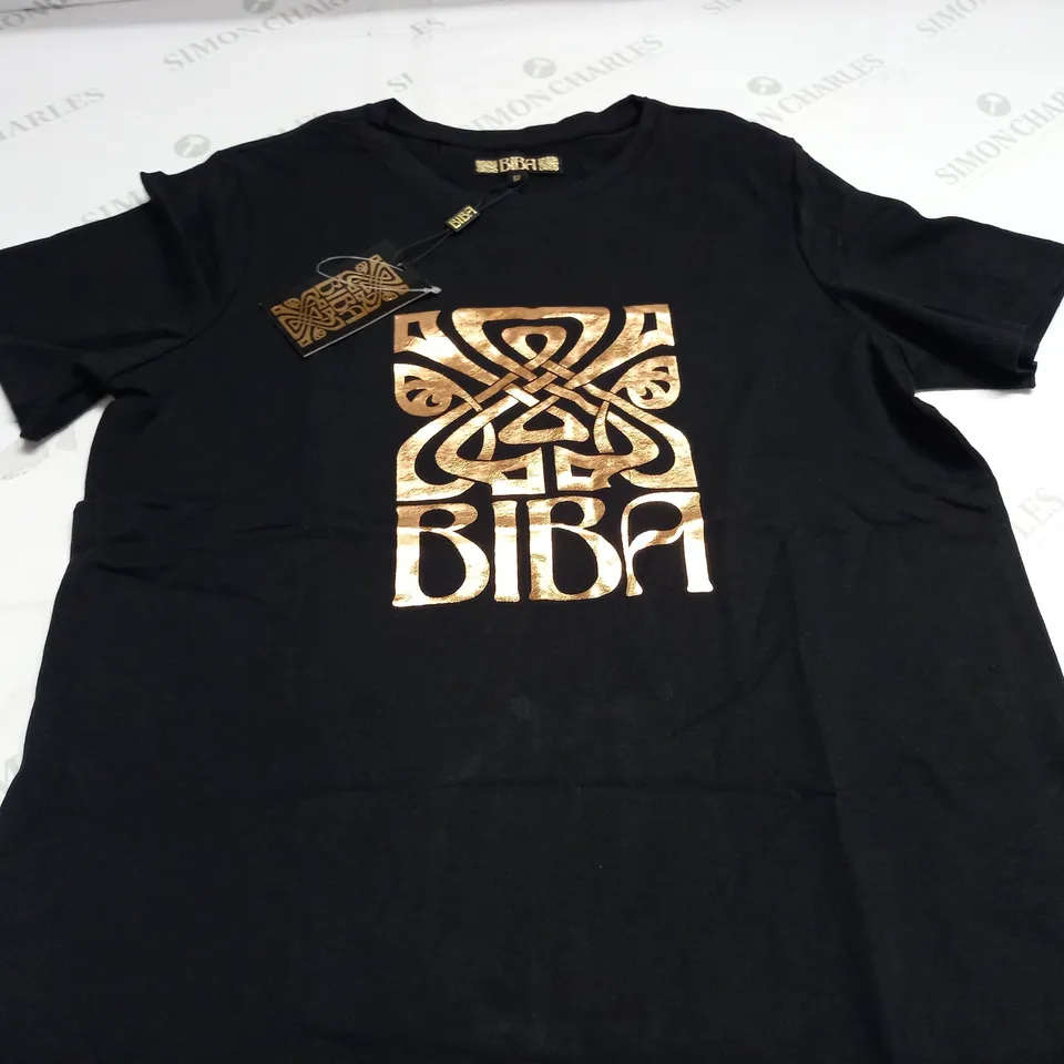 BIBA BLACK T-SHIRT - 12