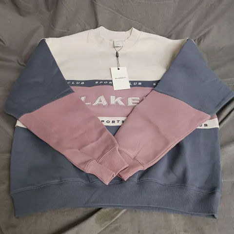 BLAKELY CREW NECK JUMPER IN MULTI SIZE S