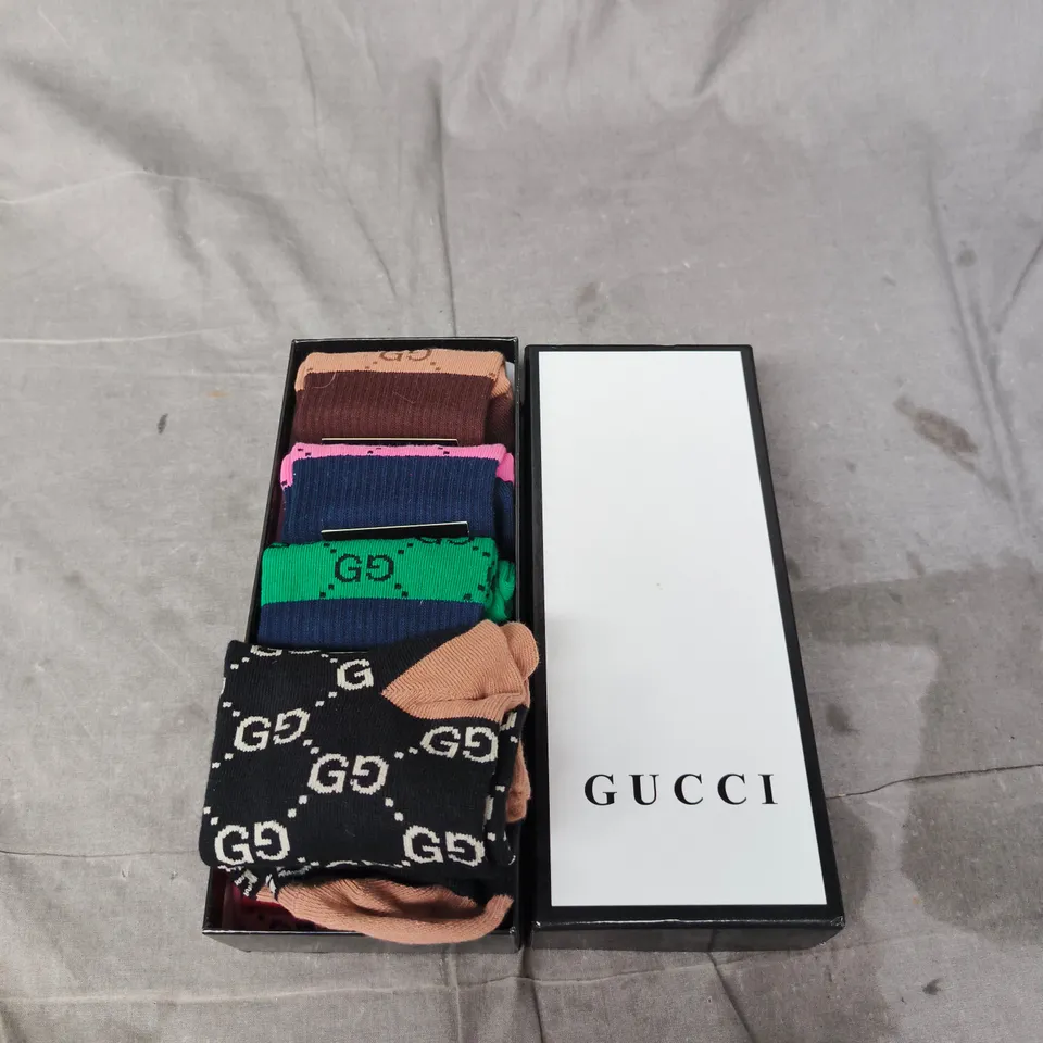 GUCCI SOCKS GIFT SET – BOXED