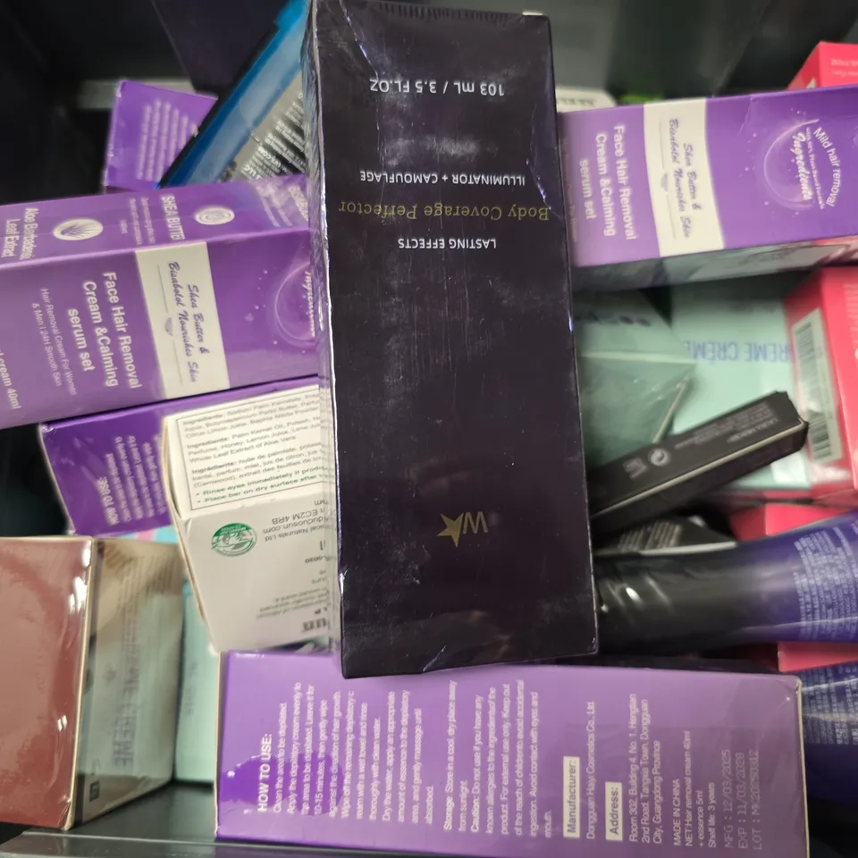 APPROXIMATELY 13 ASSORTED HEALTH & BEAUTY ITEMS TO INCLUDE - DUDU OSUN BLACK SOAP , SUPREME CREME , BATANA OIL ETC