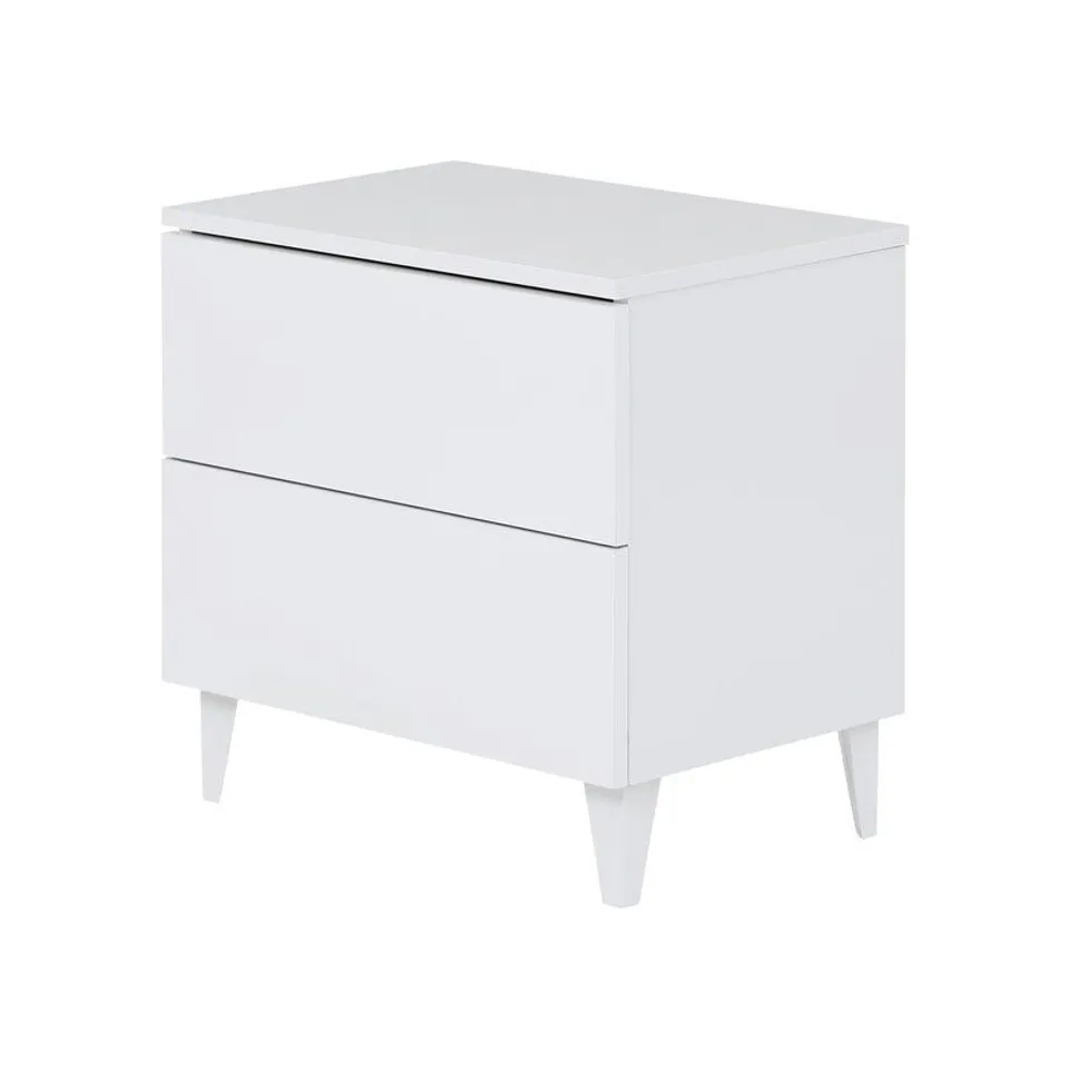 ELDERFLOWER 2 DRAWER BEDSIDE TABLE