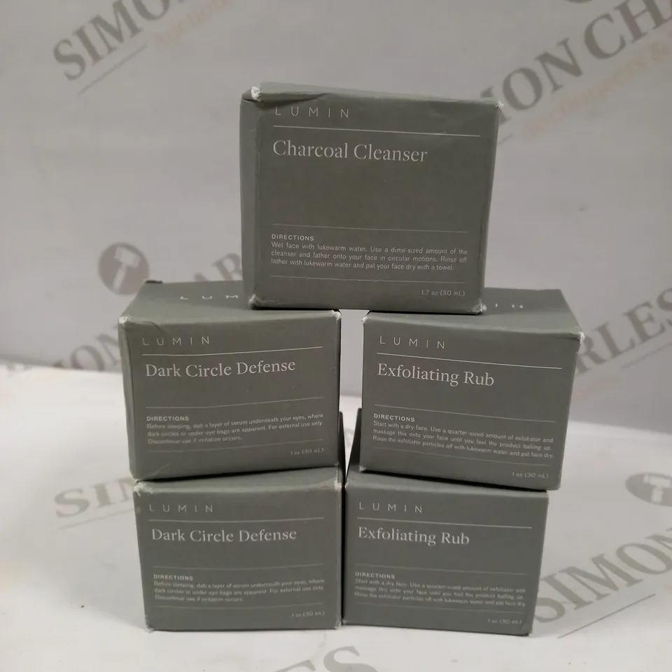LUMIN SKINCARE BUNDLE 5 ITEMS