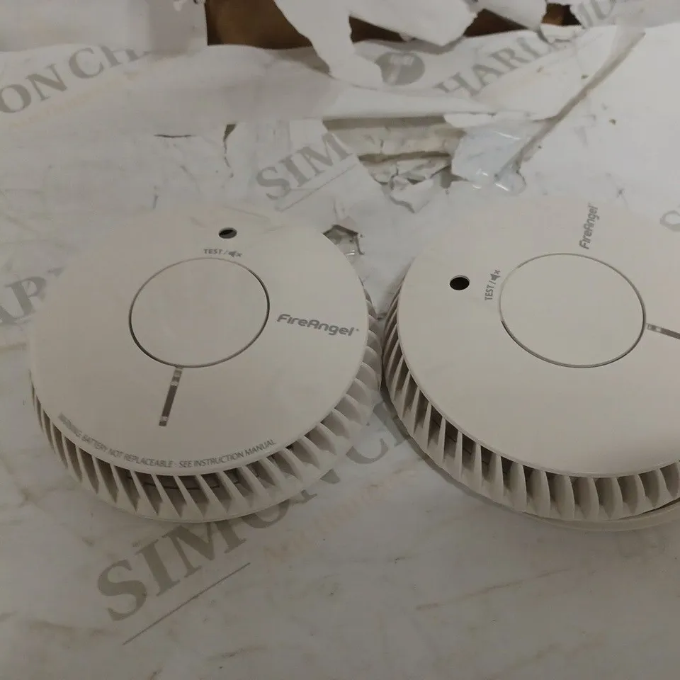 FIREANGEL TWO SMOKE ALARM SET