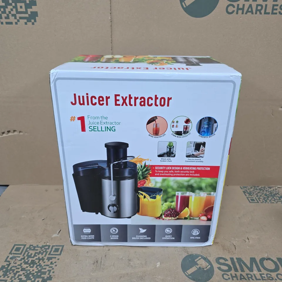 JUICER EXTRACTOR – BOXED KITCHEN APPLIANCE