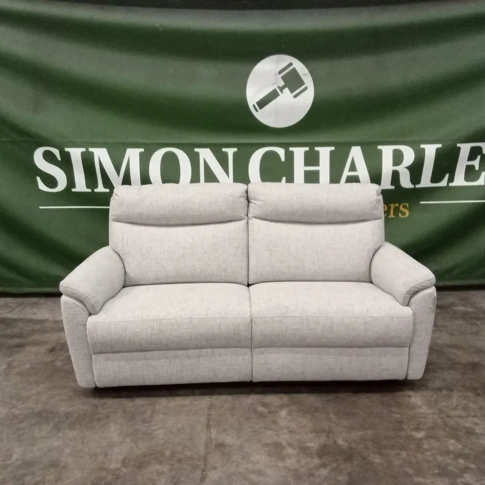 LINEA FABRIC MANUAL RECLINER 3 SEATER SOFA RRP £899