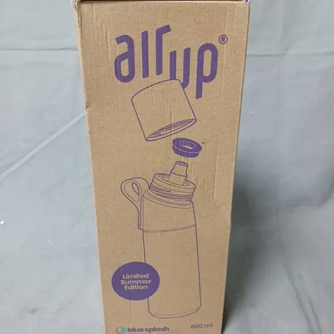 BOXED AND SEALED BLUE SPLASH 600ML WATER BOTTLE – LIMITED SUMMER EDITION