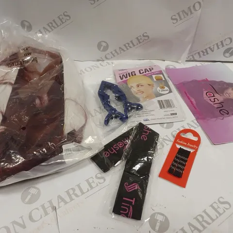 TINASHE WIG SET TO INCLUDE WIG CAP, WIG PIECE, CLIPS ETC