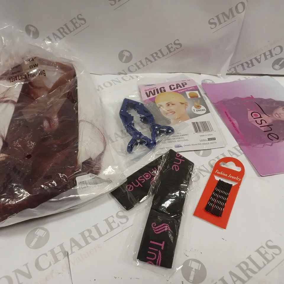 TINASHE WIG SET TO INCLUDE WIG CAP, WIG PIECE, CLIPS ETC
