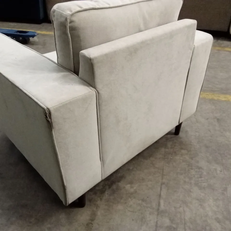 ZENA FABRIC ARMCHAIR - NATURAL RRP £549