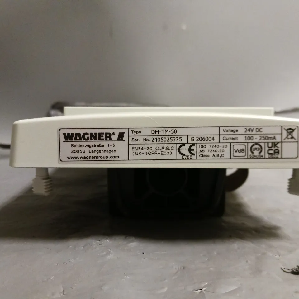 WAGNER FIRE ALARM AD-05-4300 TITANUS MICROSENS DETECTION UNIT DEVICE - TYPE DM-TM-50