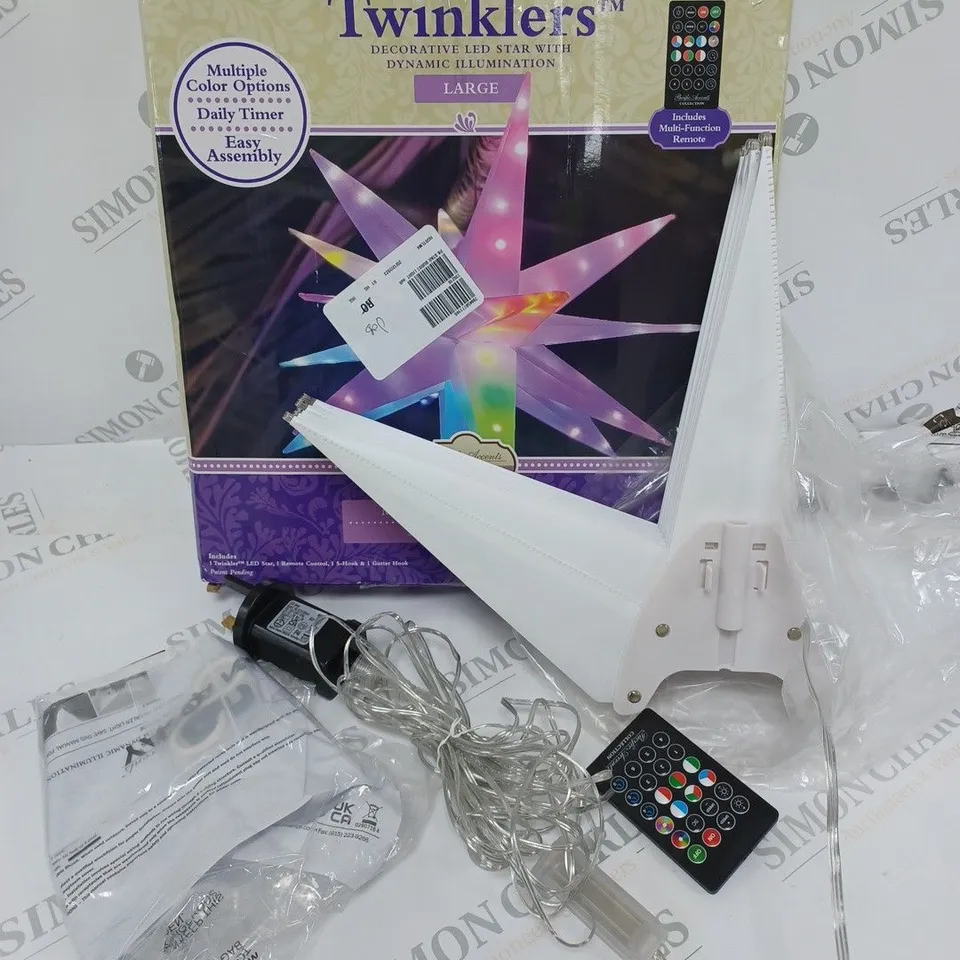 BOXED PACIFIC ACCENTS STAR BURST LIGHT