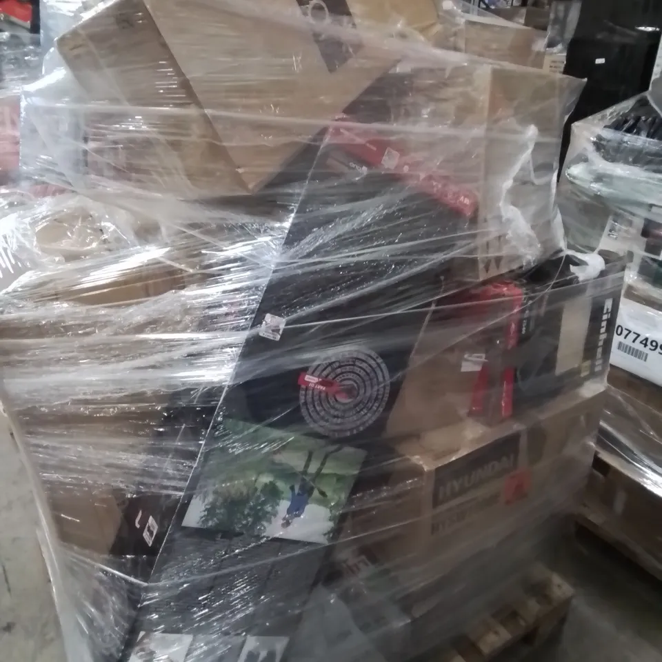 PALLET OF APPROXIMATELY 22 UNPROCESSED RAW RETURN HOUSEHOLD AND ELECTRICAL GOODS TO INCLUDE;