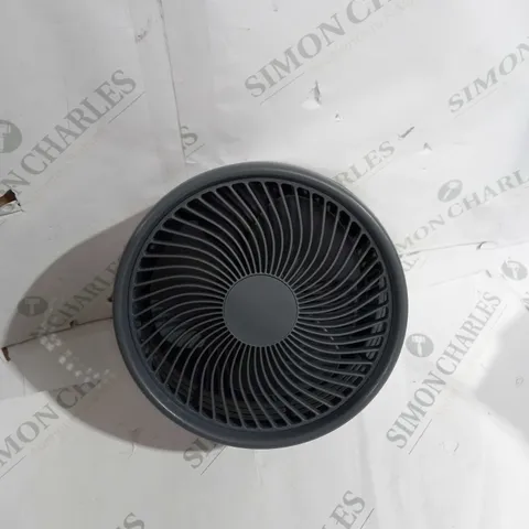BELL & HOWELL RECHARGEABLE EXTENDABLE DESK & FLOOR FAN, GREY
