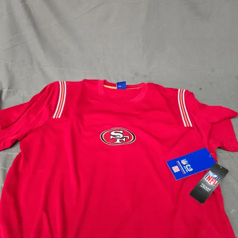 SAN FRANCISCO 49ERS NFL T-SHIRT – RED - XL